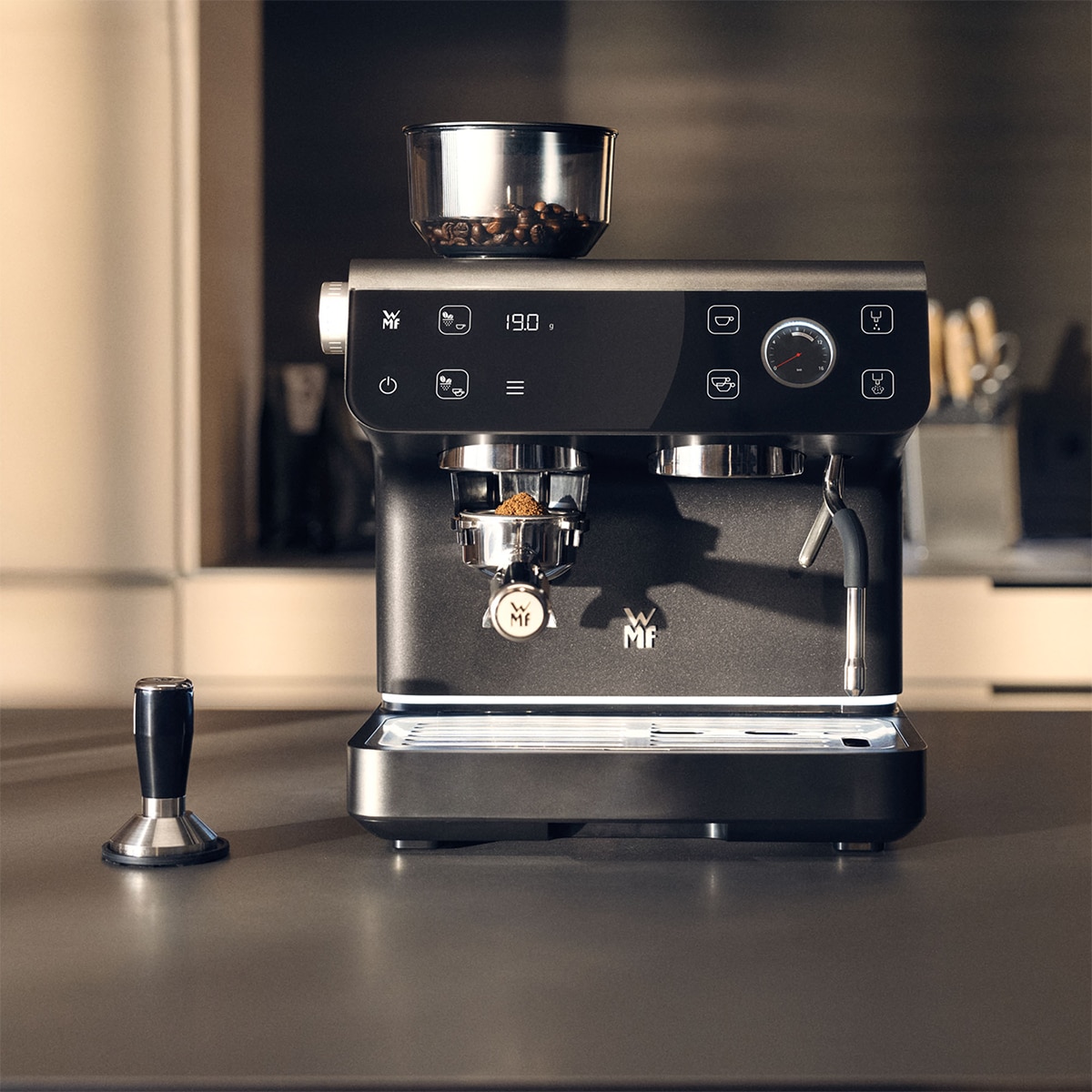 Cafetera Espresso WMF Espresso Pro con 15 bares Negro-3