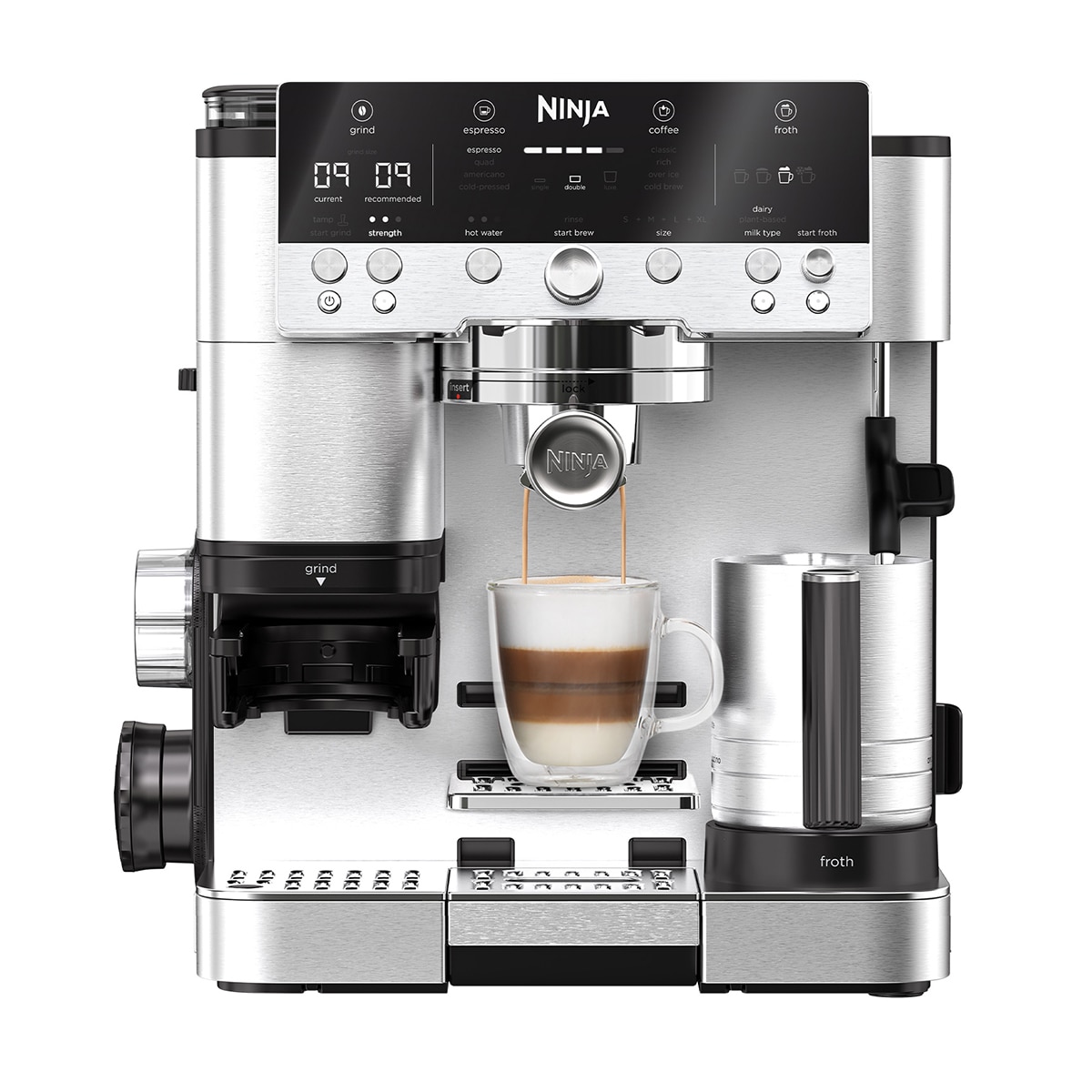 Imagen 0 de Cafetera espresso 3 en 1  Ninja Luxe  Café Premier ES601EU 1650W