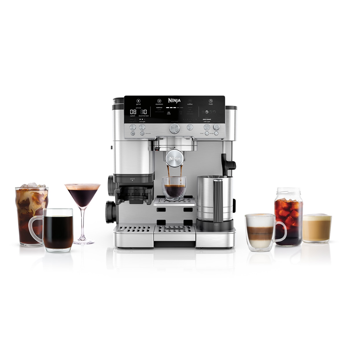 Cafetera espresso 3 en 1 Ninja Luxe Café Premier ES601EU 1650W Negro-3