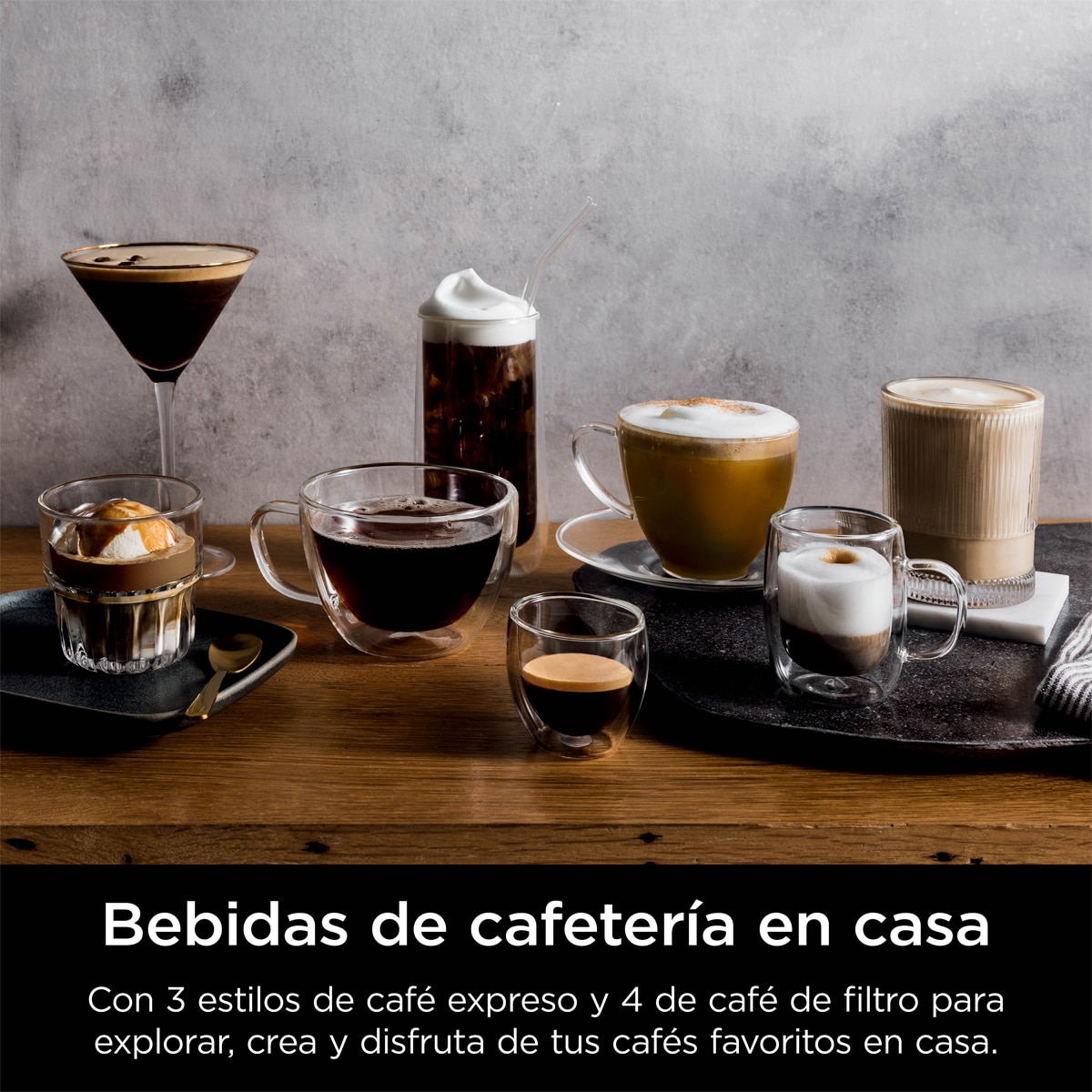 Cafetera espresso 3 en 1 Ninja Luxe Café Premier ES601EU 1650W Negro-6