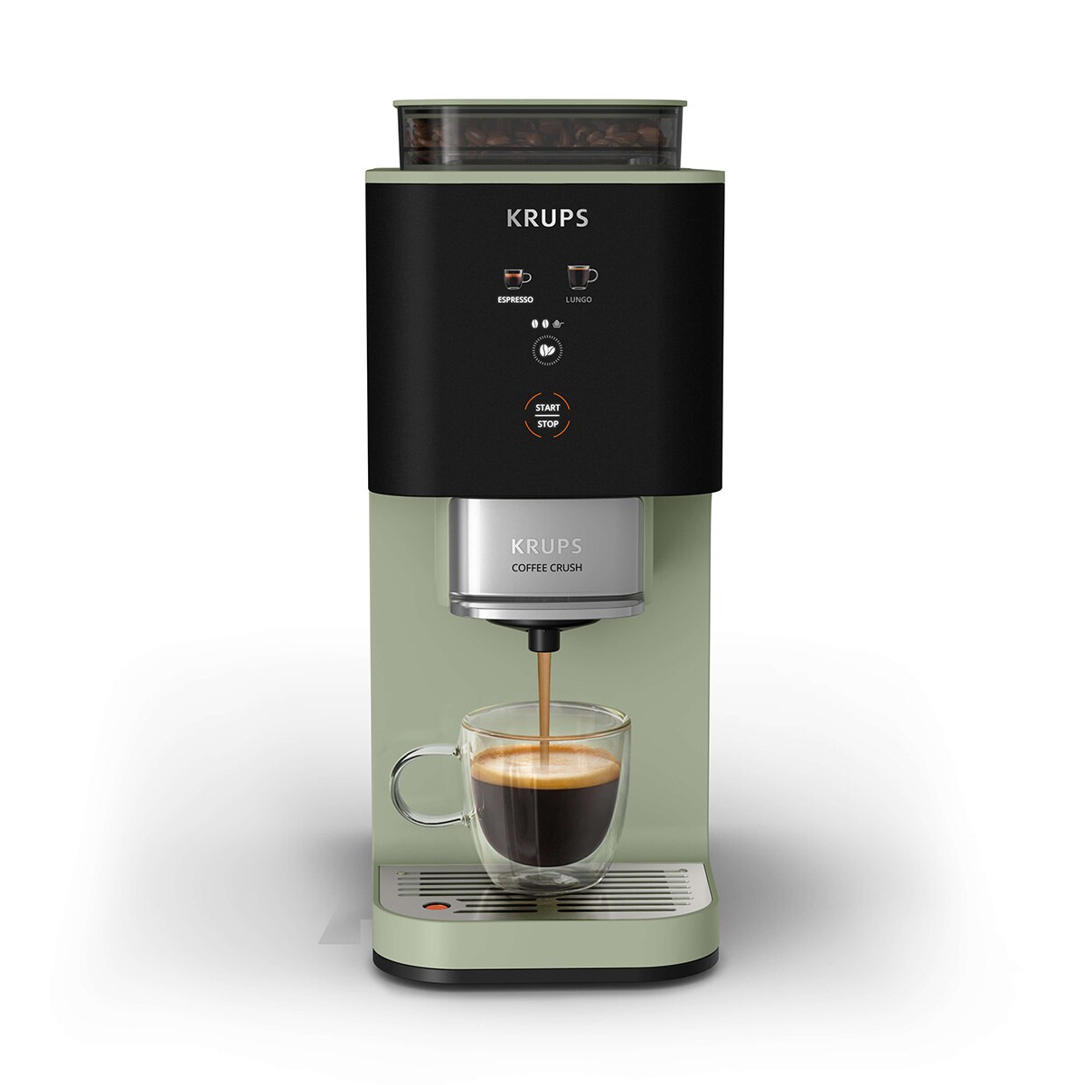 Imagen 0 de Cafetera superautomática Krups Coffee Crush Experience SA401L con 15 bares y autoprensado
