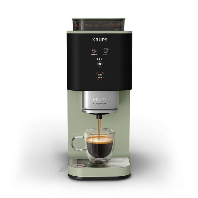 Cafetera superautomática Krups Coffee Crush Experience SA401L con 15 bares y autoprensado