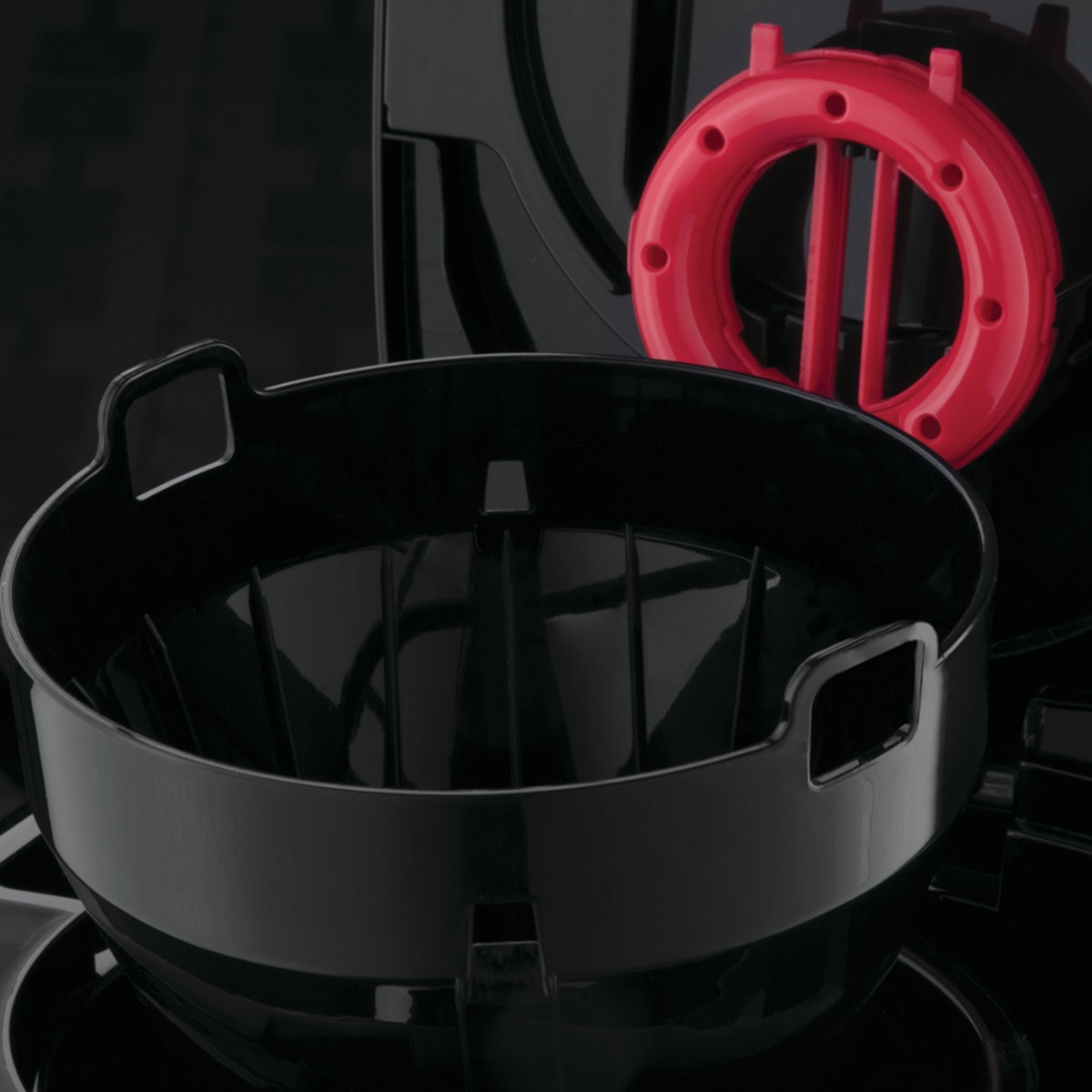 Cafetera de goteo Russell Hobbs Colours Plus Rojo con pantalla LCD Rojo-7