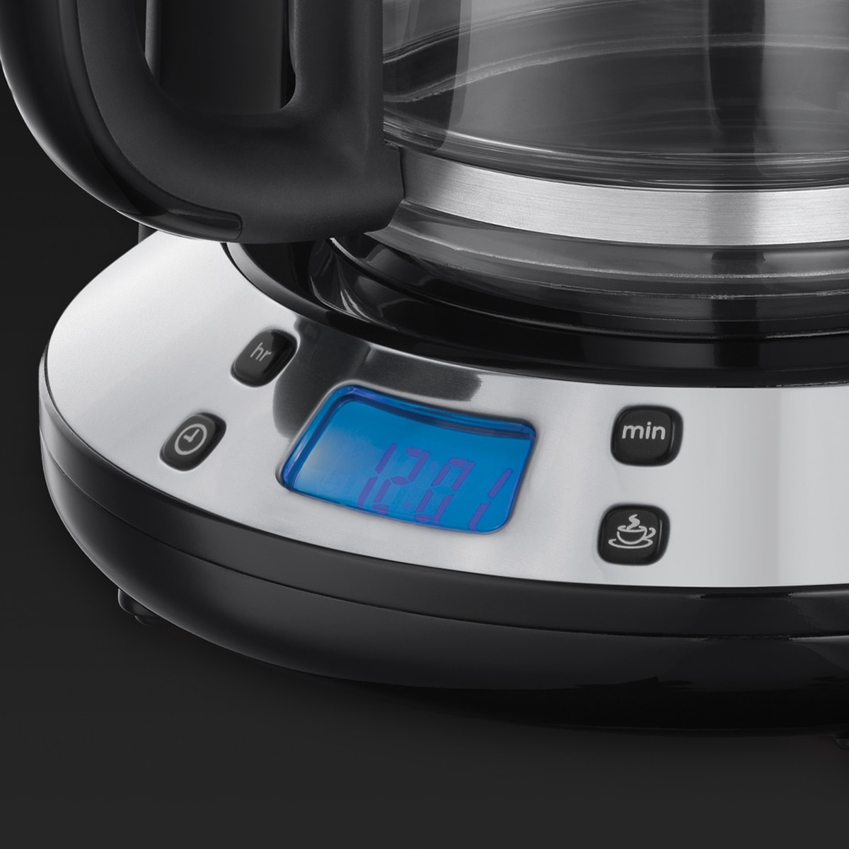 Cafetera de goteo Russell Hobbs Colours Plus Crema con pantalla LCD Crema-3