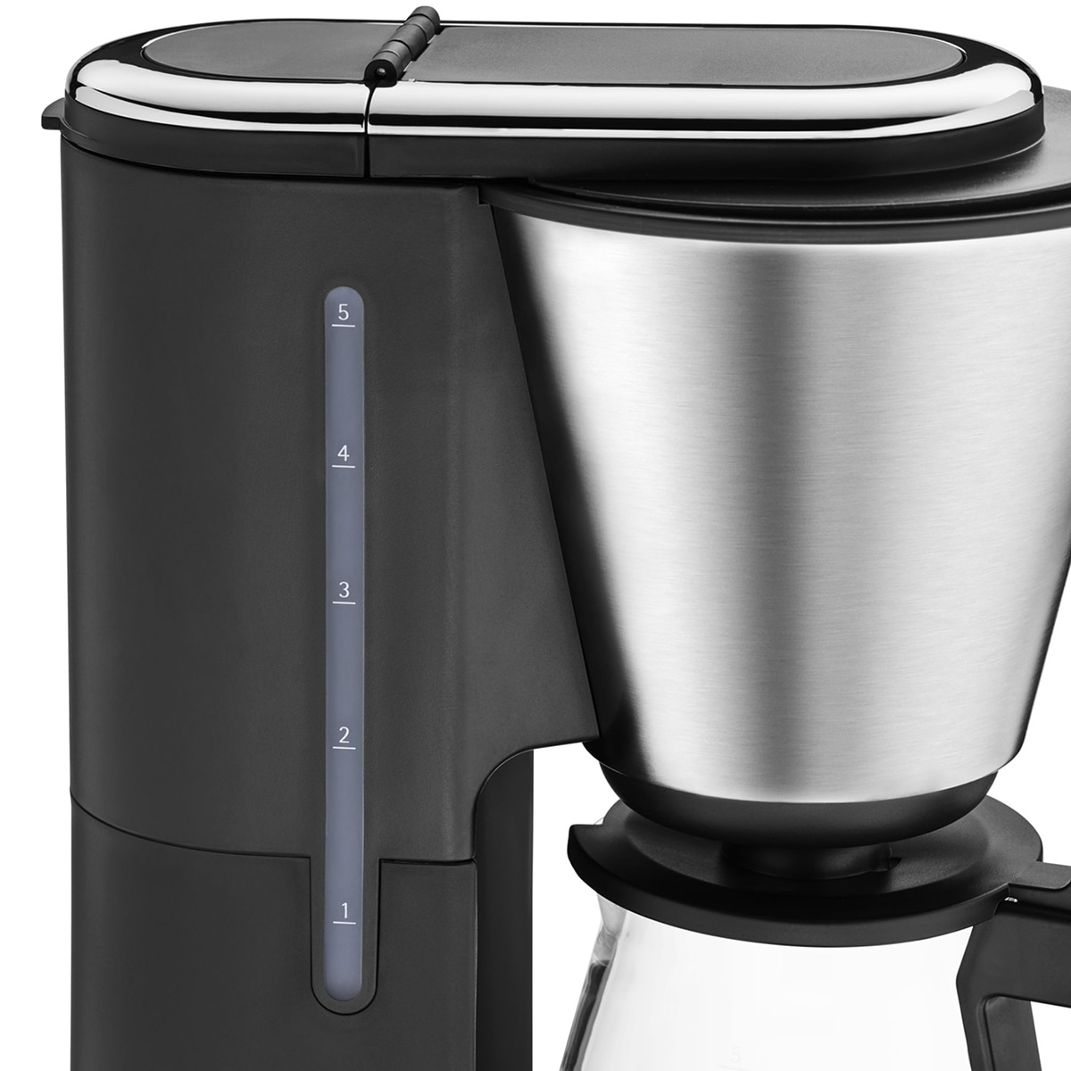 Cafetera de goteo WMF Kitchenminis Aroma Coffe Maker Glass 5 tazas - Gris Gris-7