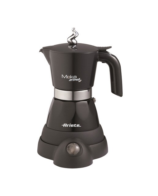 Imagen 0 de Cafetera eléctrica Ariete Moka Aroma para 4 tazas Negro