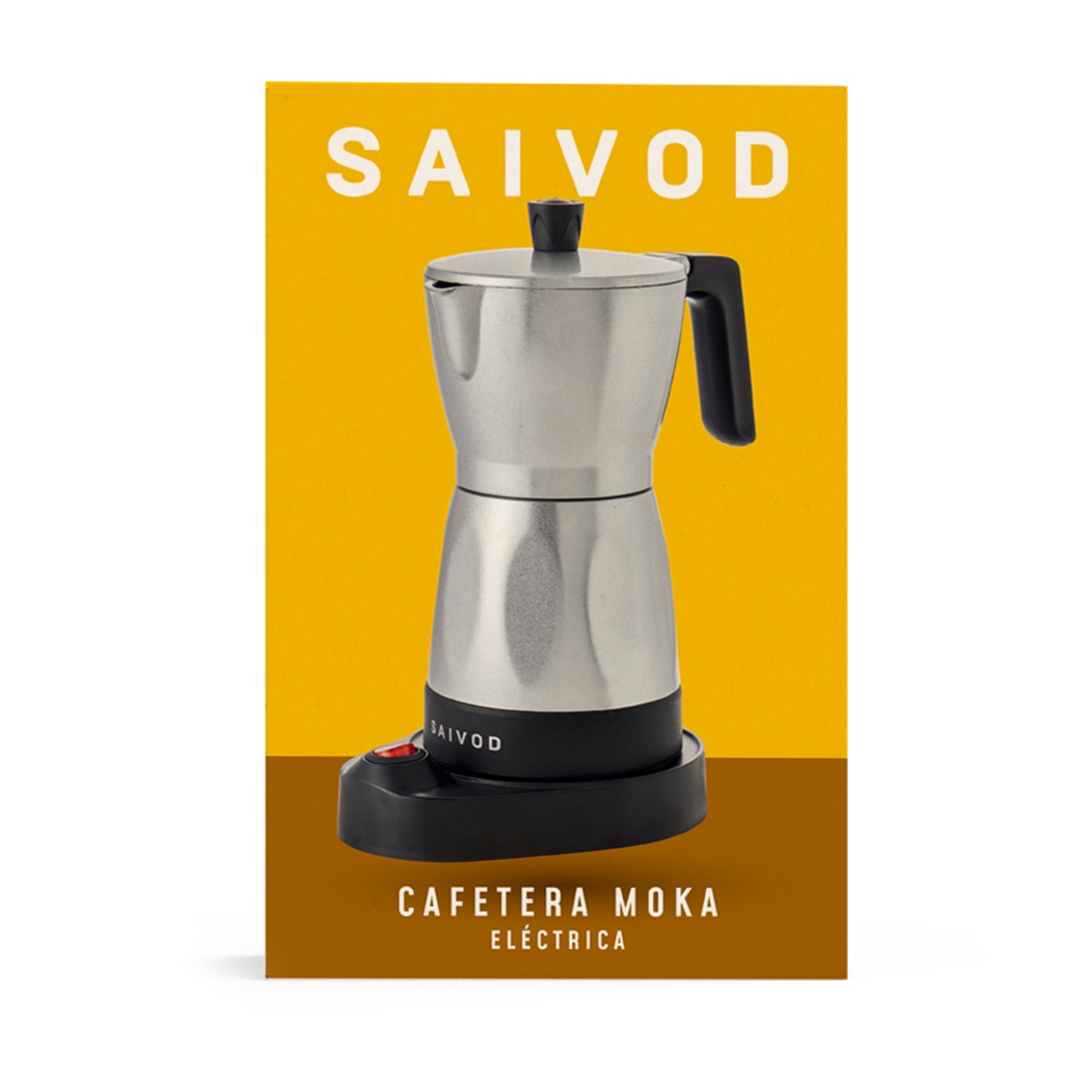 Cafetera eléctrica Saivod MA302E-05 para 6 tazas Negro-3