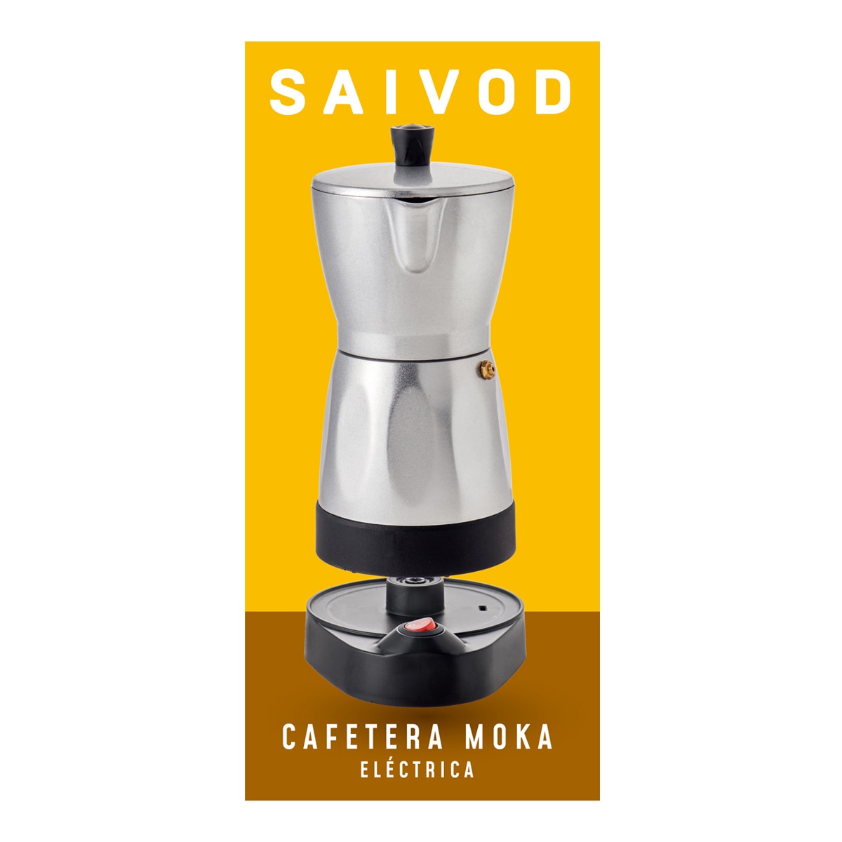 Cafetera eléctrica Saivod MA302E-05 para 6 tazas Negro-4