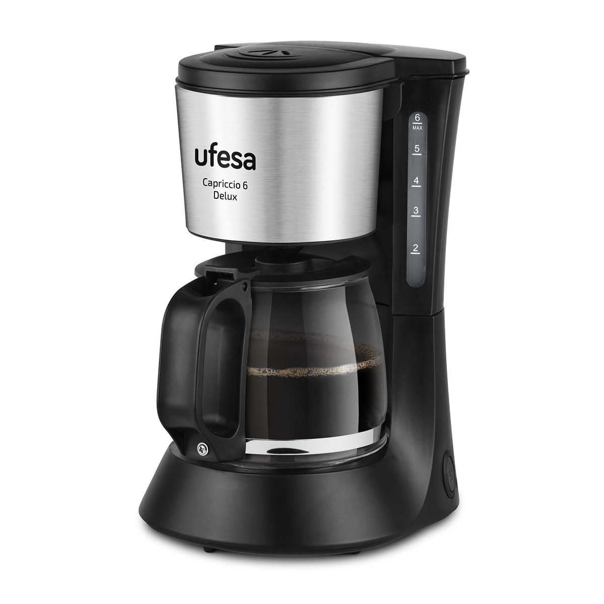 Cafetera de goteo Ufesa Capriccio para 6 tazas Negro-3