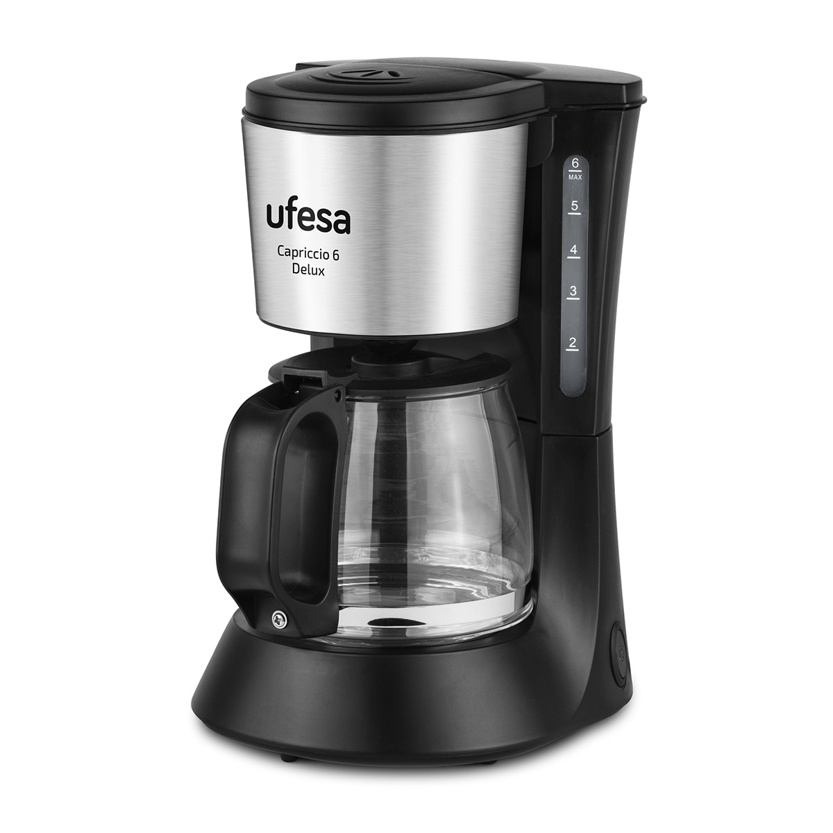 Cafetera de goteo Ufesa Capriccio para 6 tazas Negro-4