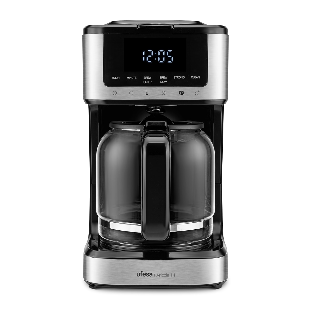 Ufesa – Cafetera Goteo UFESA Ariccia 14 con pantalla táctil.