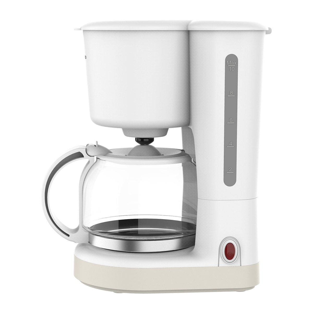 Máquina de Café de Filtro Saivod CM2097 com Capacidade para 10 Chávenas Cinzento-2