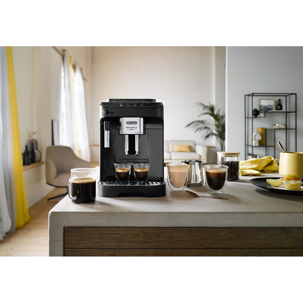 Imagen 8 de Cafetera Superautomática De'Longhi Magnifica Evo ECAM290.21.B con molinillo incorporado - Negro Negro
