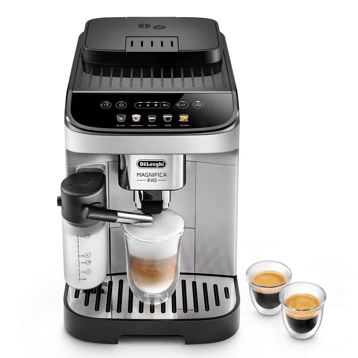 Cafetera Superautomática De'Longhi Magnifica Evo ECAM290.61.SB con molinillo incorporado - Gris Gris-3