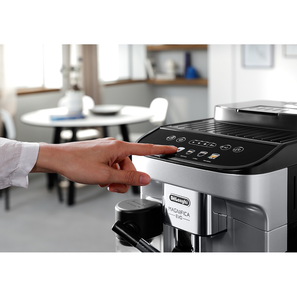 Cafetera Superautomática De'Longhi Magnifica Evo ECAM290.61.SB con molinillo incorporado - Gris Gris-6
