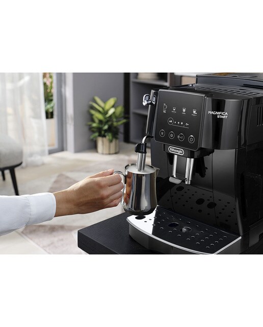 Cafetera superautomática De´Longhi Magnifica Start ECAM220.21.B con 4 recetas y molinillo incorporado - Negro Negro-4