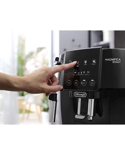 Cafetera superautomática De´Longhi Magnifica Start ECAM220.21.B con 4 recetas y molinillo incorporado - Negro Negro-5