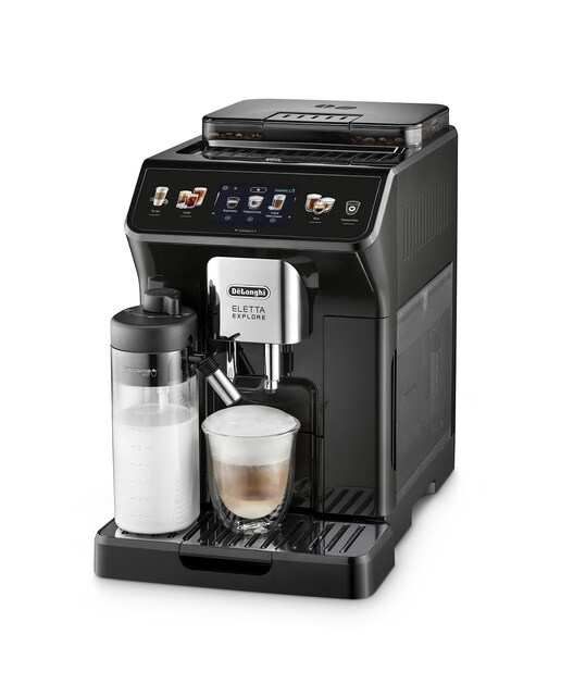 Cafetera superautomática De´Longhi Eletta Explore ECAM450.65.G con programas de bebidas de café frías y calientes - Negro Negro-3