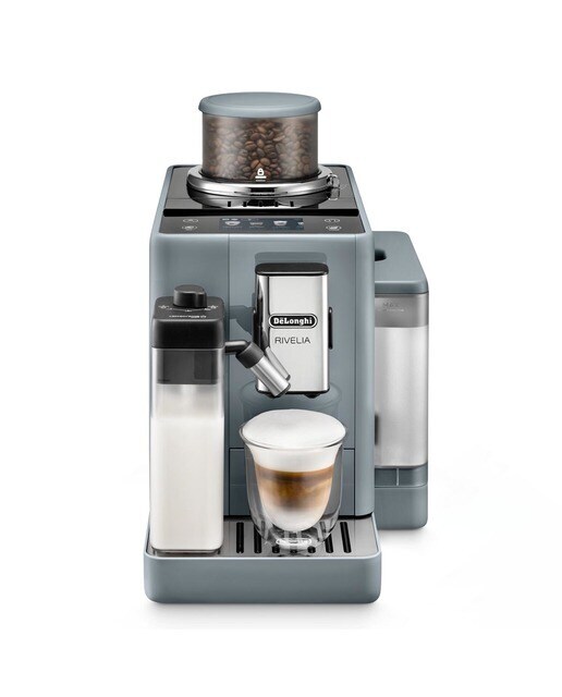 Cafetera Superautomática De´Longhi Rivelia EXAM440.55.G con 2 depósitos de café intercambiables