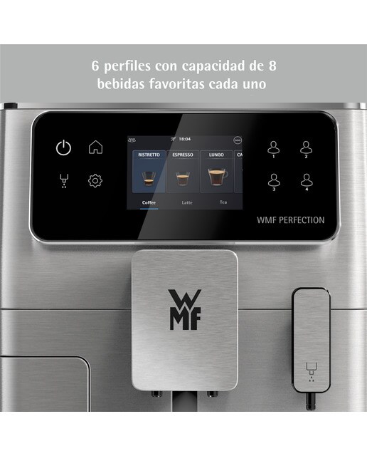 Cafetera Superautomática WMF Perfection 660 con sistema de limpieza Click & Clean Negro-5