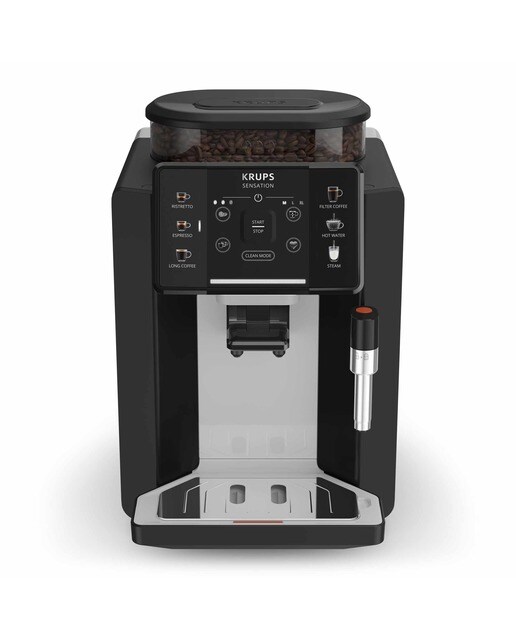 Cafetera superautomática Krups Sensation C10 EA910A10 con Tecnología Barista Inside Inox-3