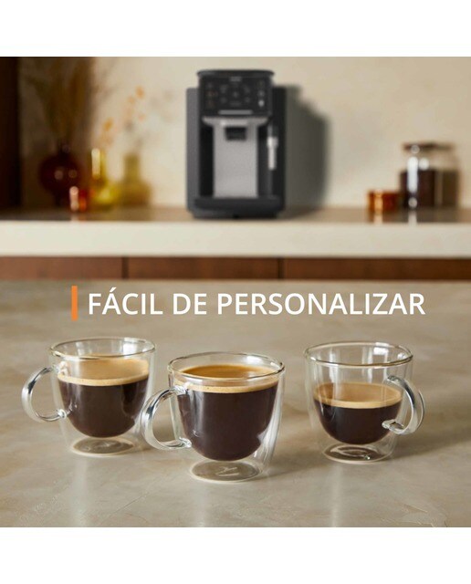Cafetera superautomática Krups Sensation C10 EA910A10 con Tecnología Barista Inside Inox-7