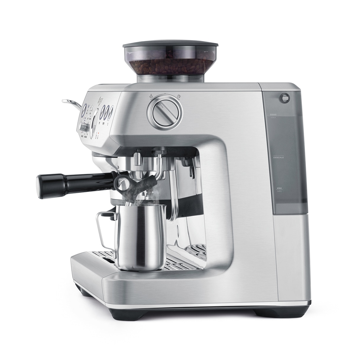 Cafetera exprés con molino Sage con el sistema Impress Puck? - Acero cepillado Acero cepillado-3