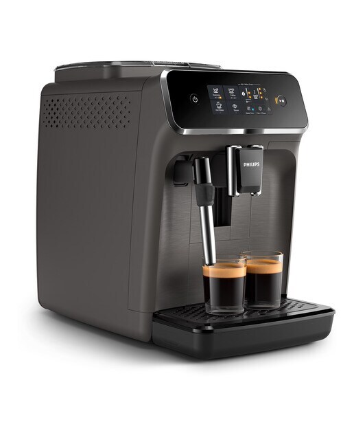 Cafetera Superautomática Philips Serie 2200 con espumador de leche