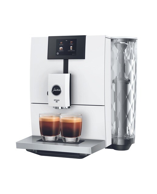 Cafetera superautomática Jura ena 8 Full Nordic White Blanco-5