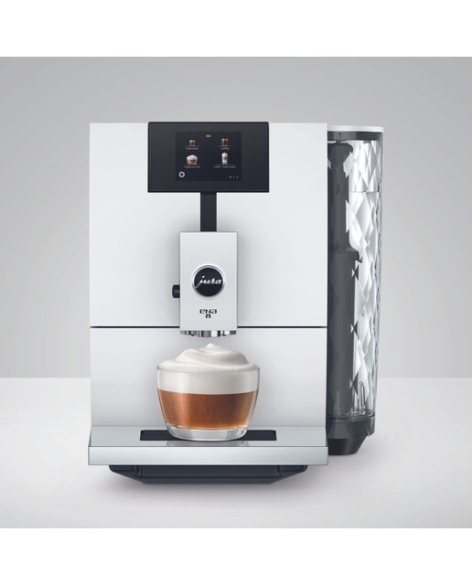 Cafetera superautomática Jura ena 8 Full Nordic White Blanco-8