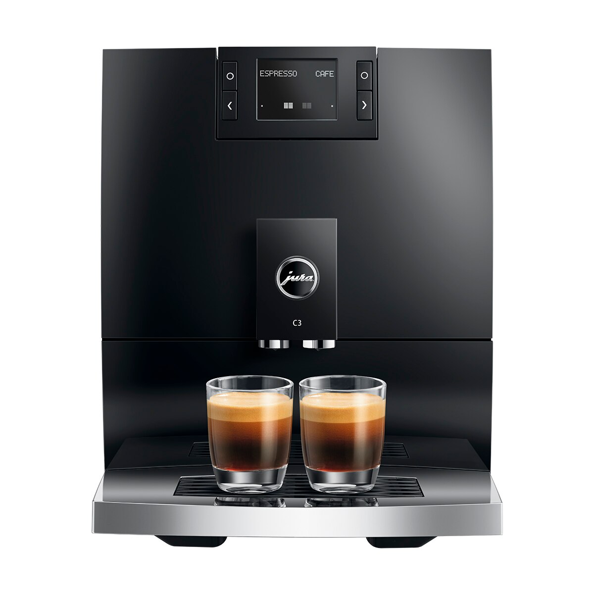 Cafetera superautomática Jura C3 Piano Black (EA), Pure Coffee - Negro Negro-2