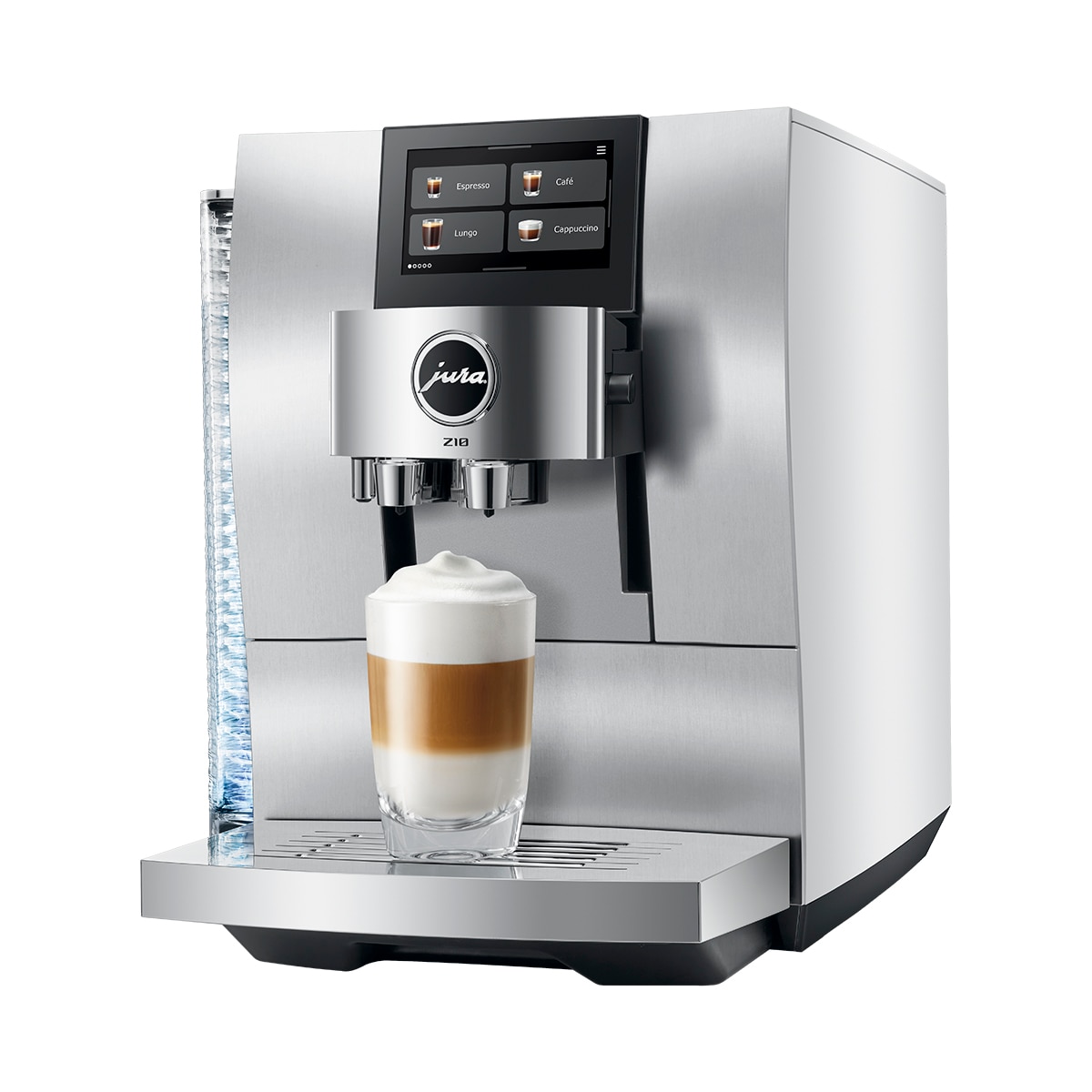 Cafetera superautomática Jura Z10 Aluminium White (EB), con Hot Brew, Light Brew, Cold Brew y Sweet Foam - Blanco Blanco-3