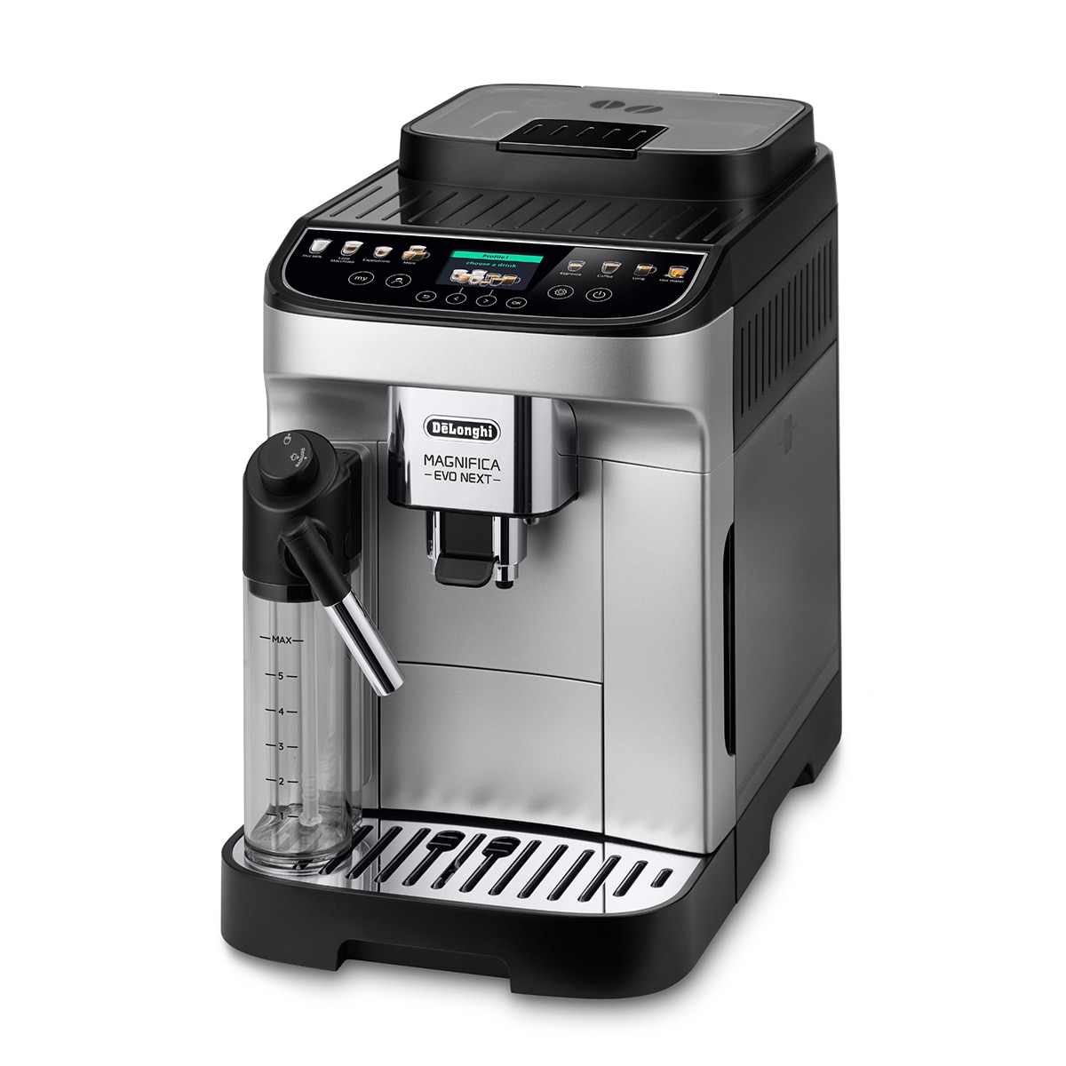 Cafetera Superautomática De'Longhi Magnifica Evo Next ECAM310.80.SB con molinillo integrado Plata-3