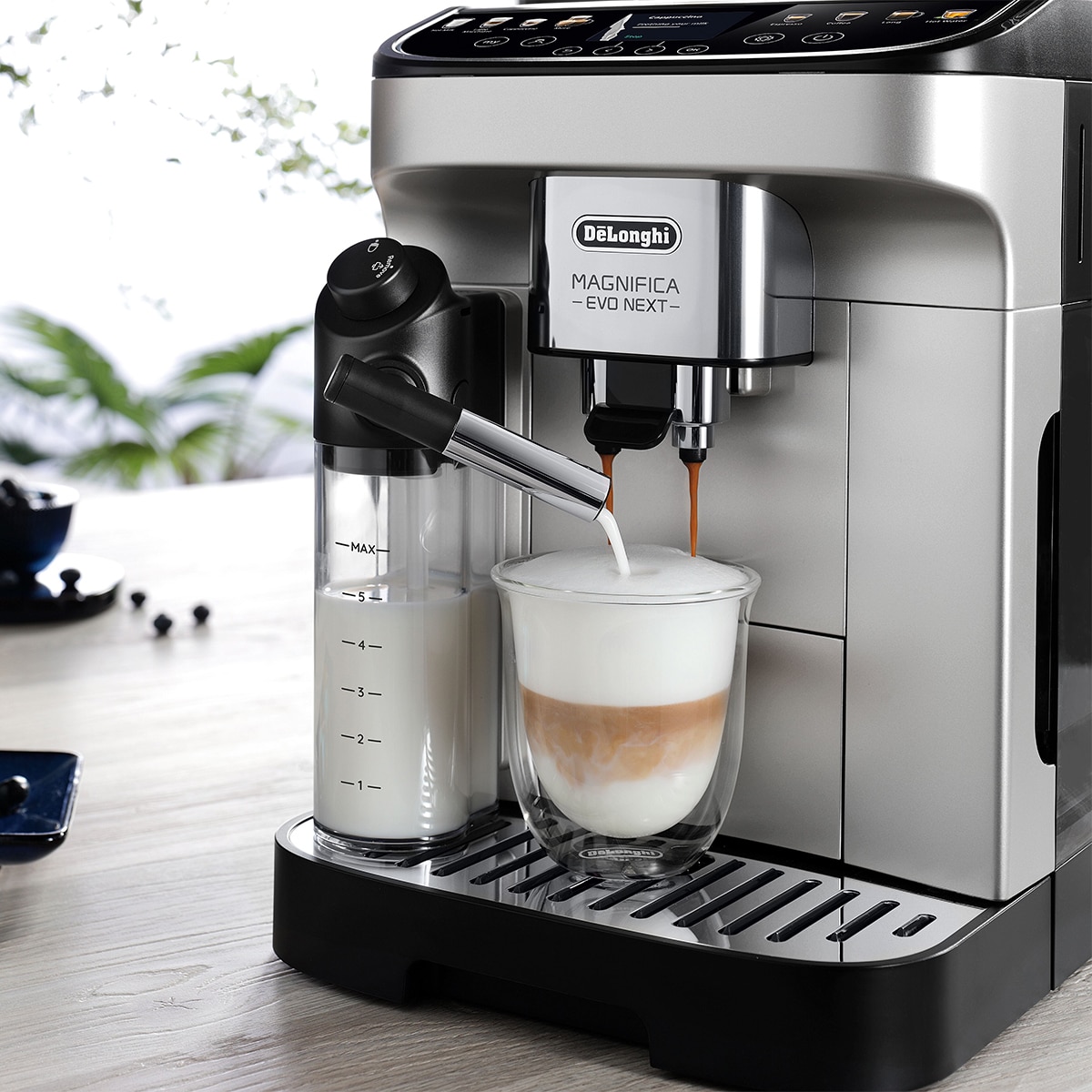 Cafetera Superautomática De'Longhi Magnifica Evo Next ECAM310.80.SB con molinillo integrado Plata-6