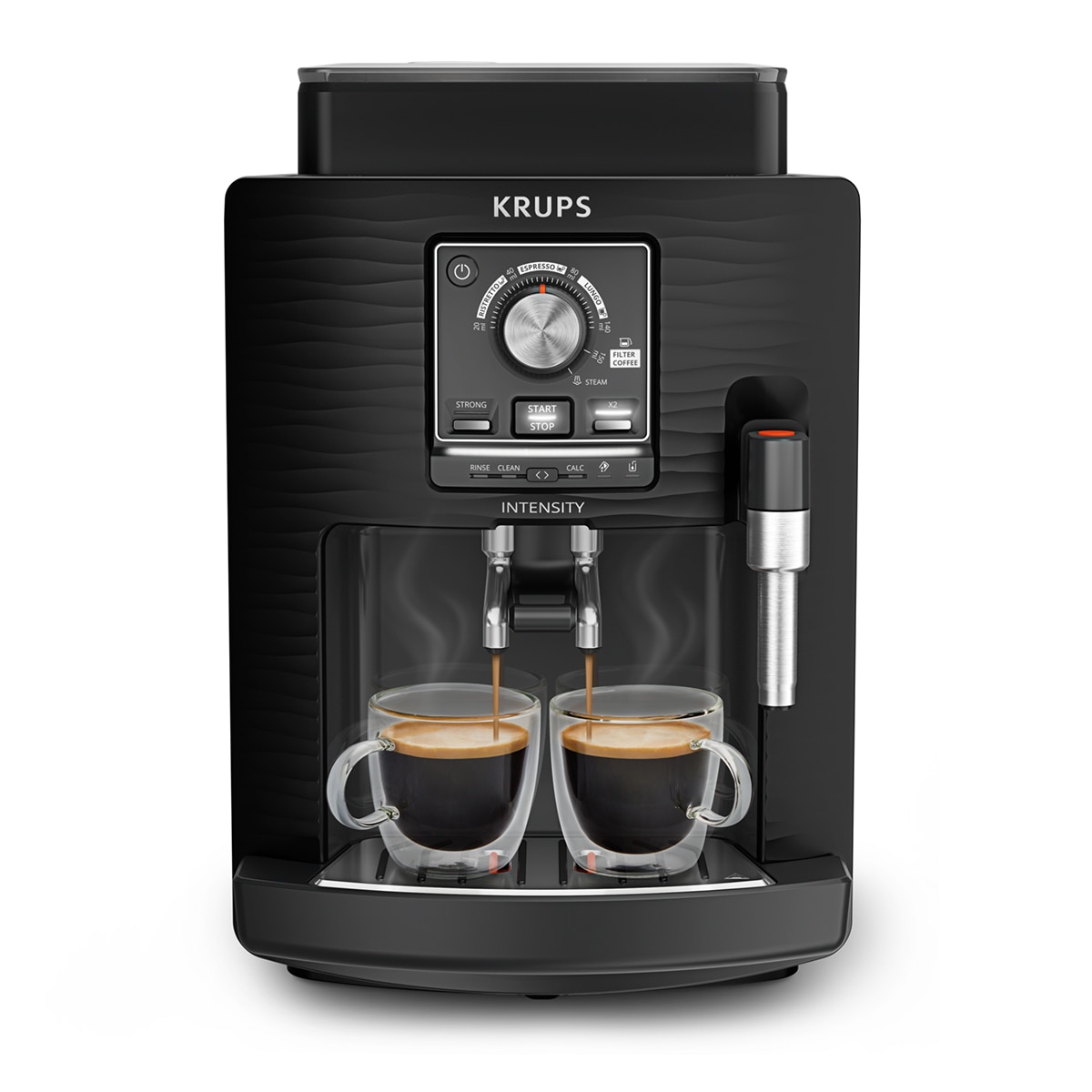 Imagen 0 de Cafetera superautomática Krups Intensity Milk EA5008 Boquilla de vapor, 4 Bebidas