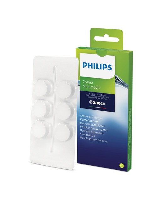 Pastillas quitagrasas para máquinas de café Philips-Saeco 1