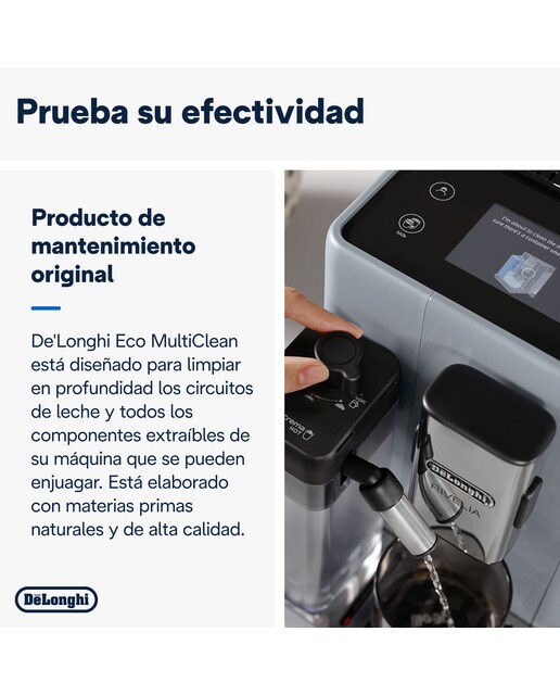 Descalcificador MultiClean DLSC550 para cafeteras De'Longhi 250 ml 3