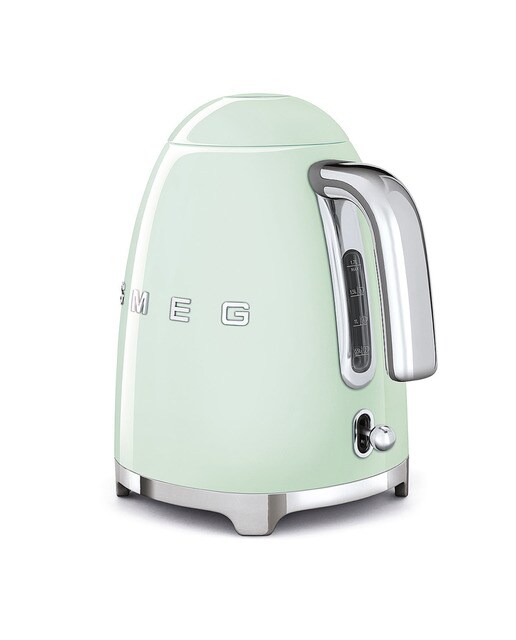 Hervidor Smeg 50's Style con capacidad de 1,7 litros Verde Agua-3