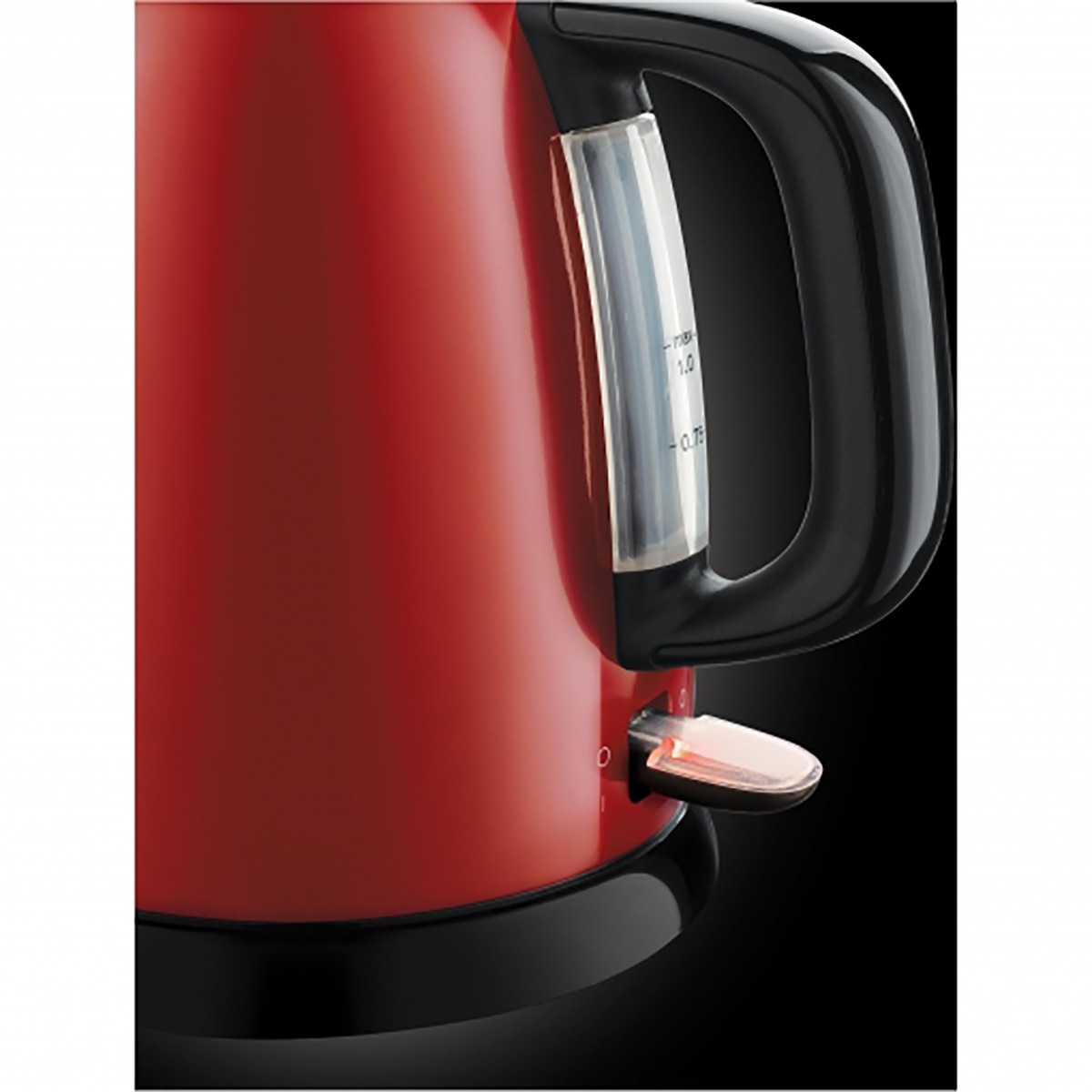 Hervidor Russell Hobbs Mini Colours Plus con capacidad de 1 litro Rojo-3