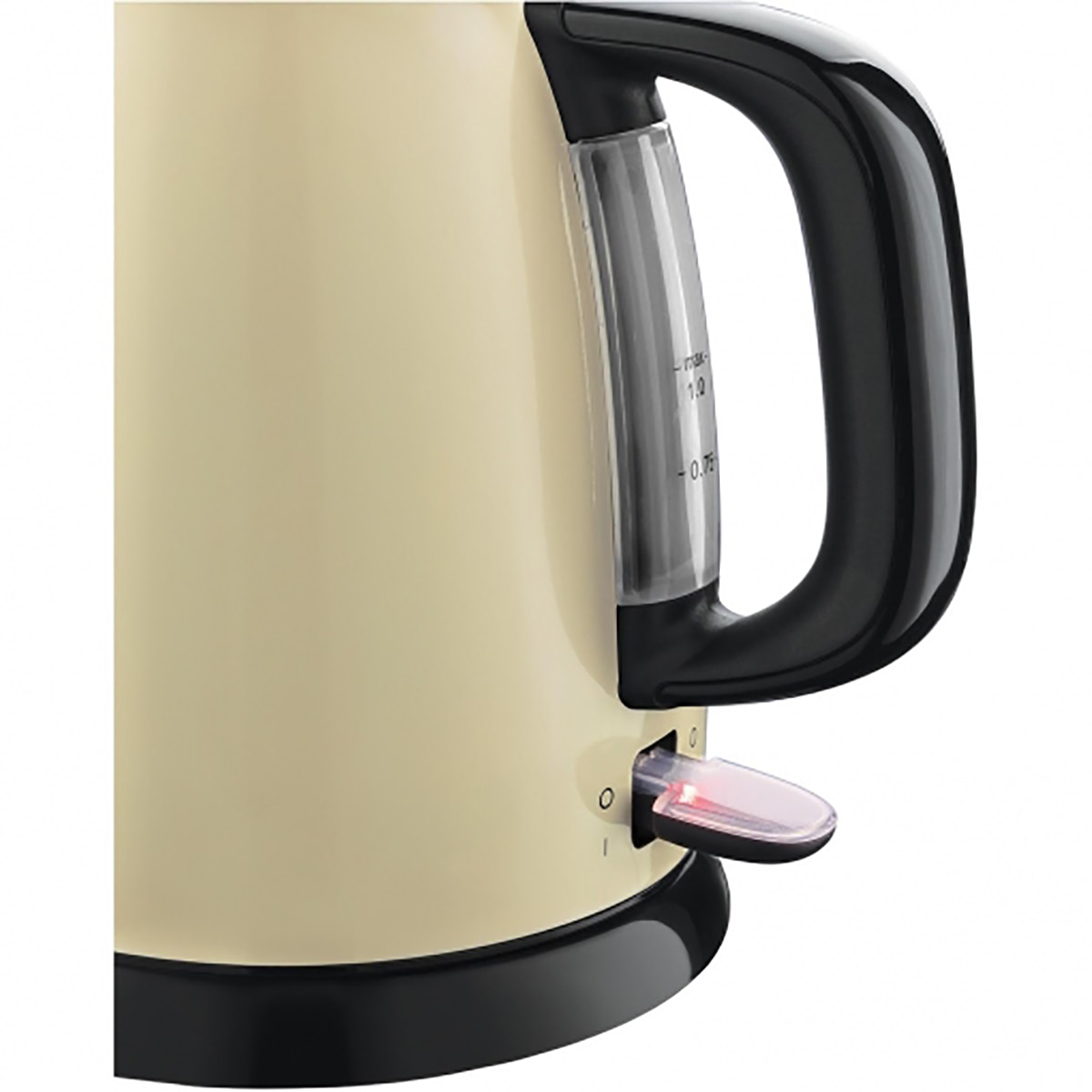 Hervidor Russell Hobbs Mini Colours Plus con capacidad de 1 litro Crema-3