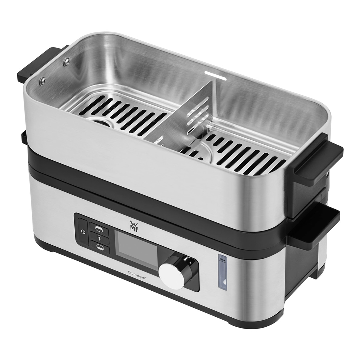 Vaporera WMF kitchenminis con 2 zonas de cocción - Negro / Plata Negro / Plata-6