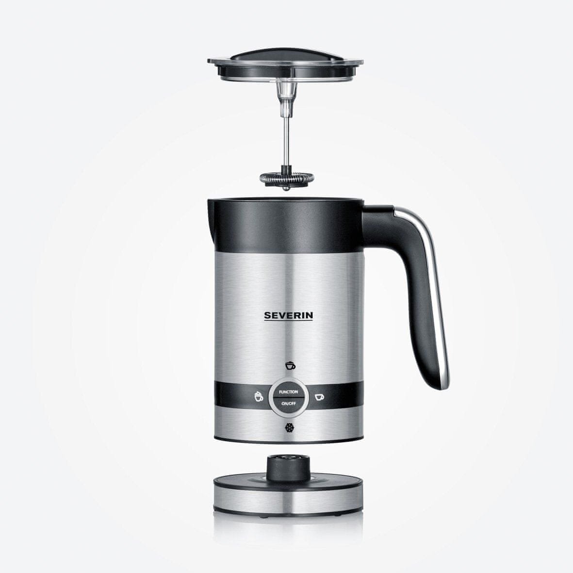 Espumador de leche SEVERIN SM3584 Acero Inox-2