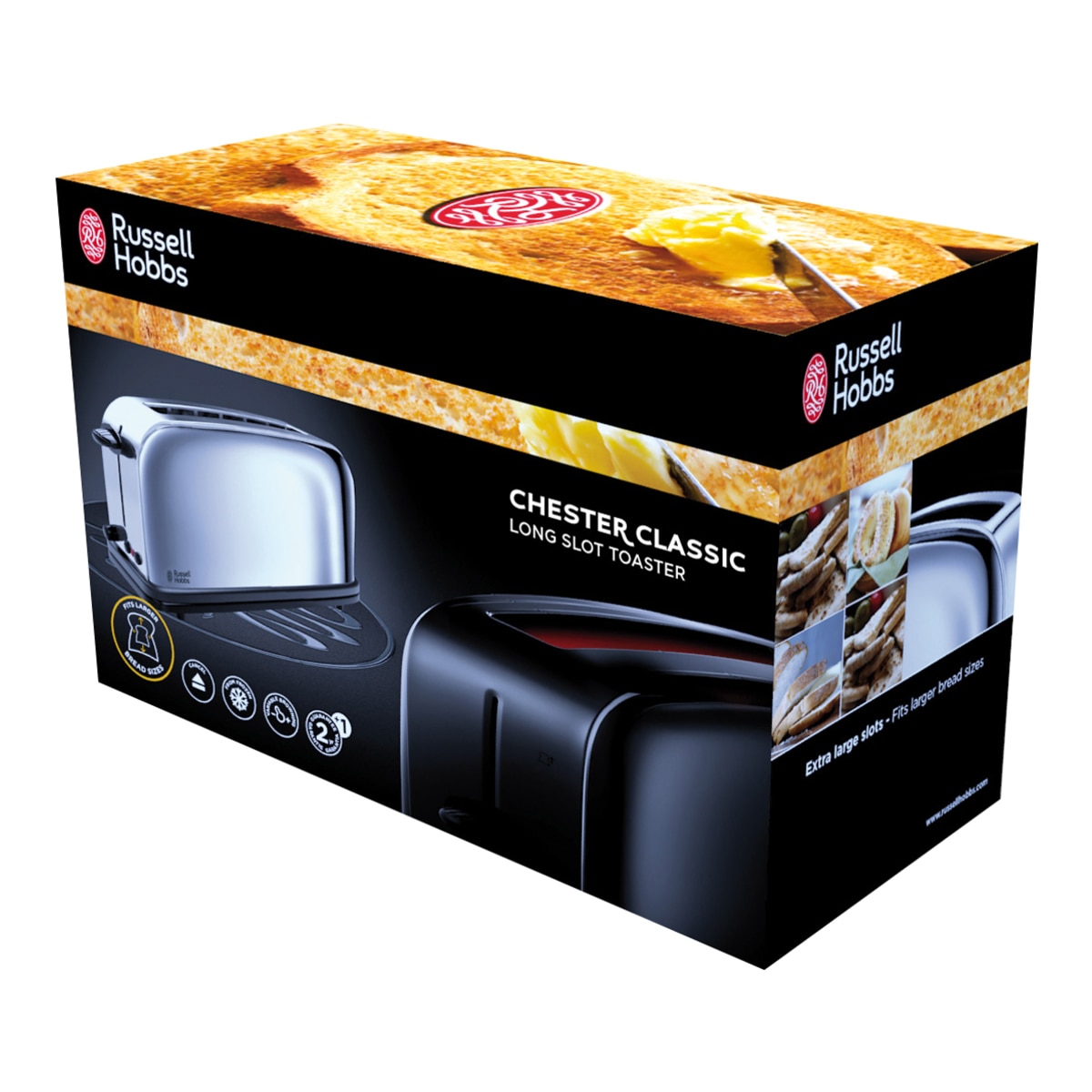 Tostador Russell Hobbs Chester con ranura alargada 2
