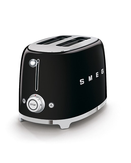 Tostador Smeg 50's Style con 2 ranuras - Negro Negro-2
