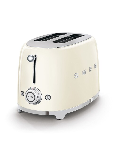 Tostador Smeg 50's Style con 2 ranuras - Crema Crema-2