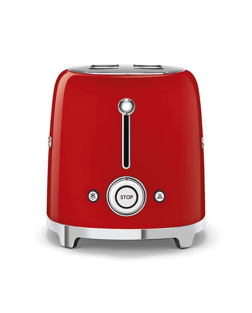 Tostador Smeg 50's Style con 2 ranuras - Rojo Rojo-3