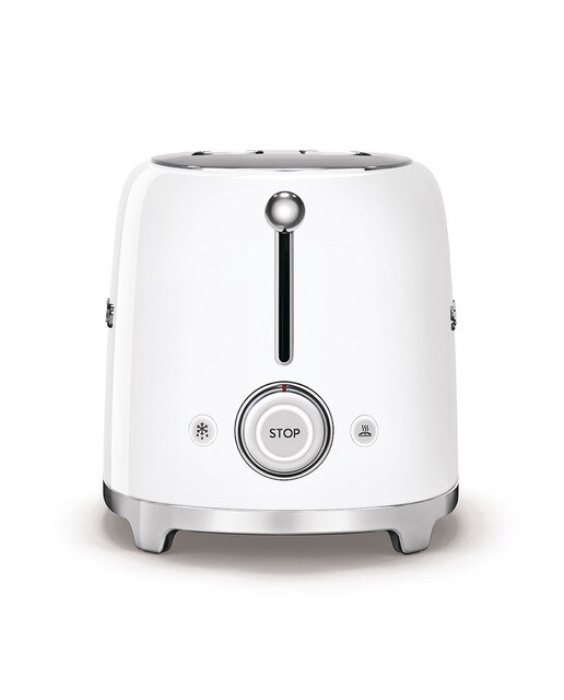 Tostador Smeg 50's Style con 2 ranuras - Blanco Blanco-3