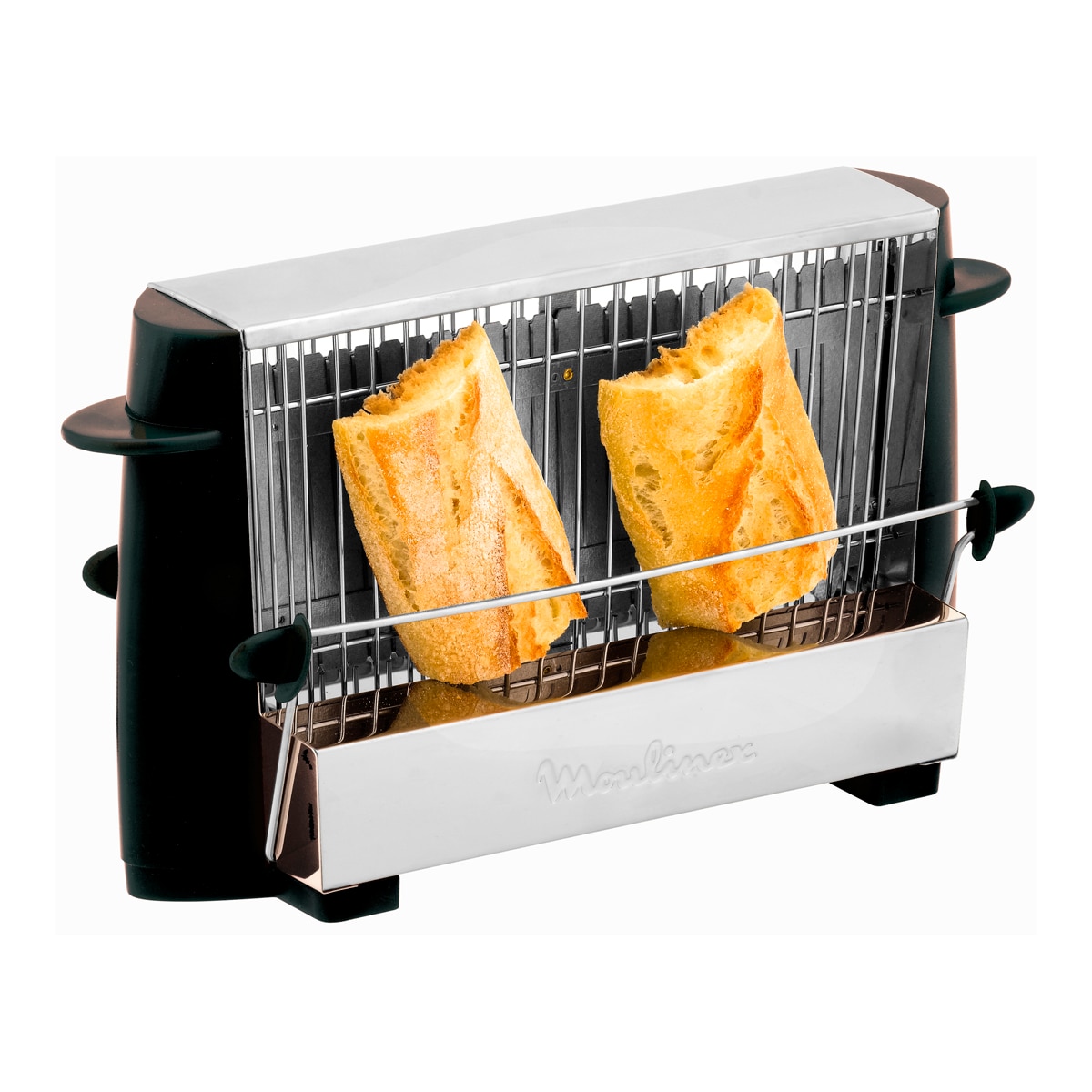Tostador Moulinex A15453 Multipan para 4 rebanadas - Negro Negro-2