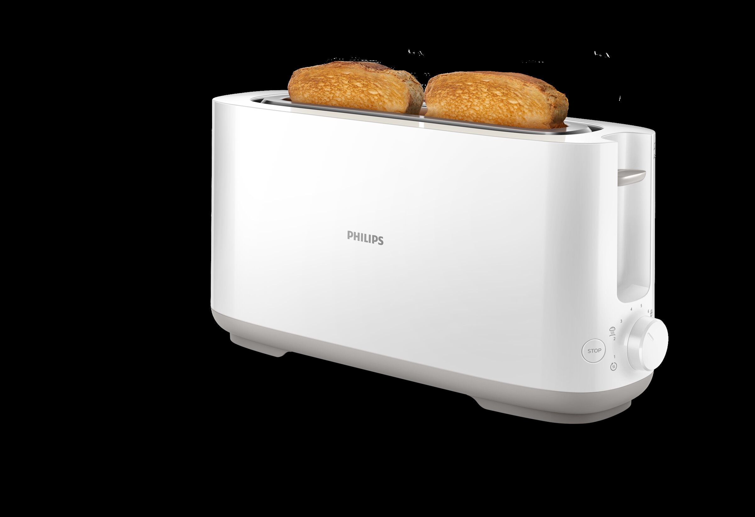 Tostador Philips HD2590/00 con ranura larga Blanco-2