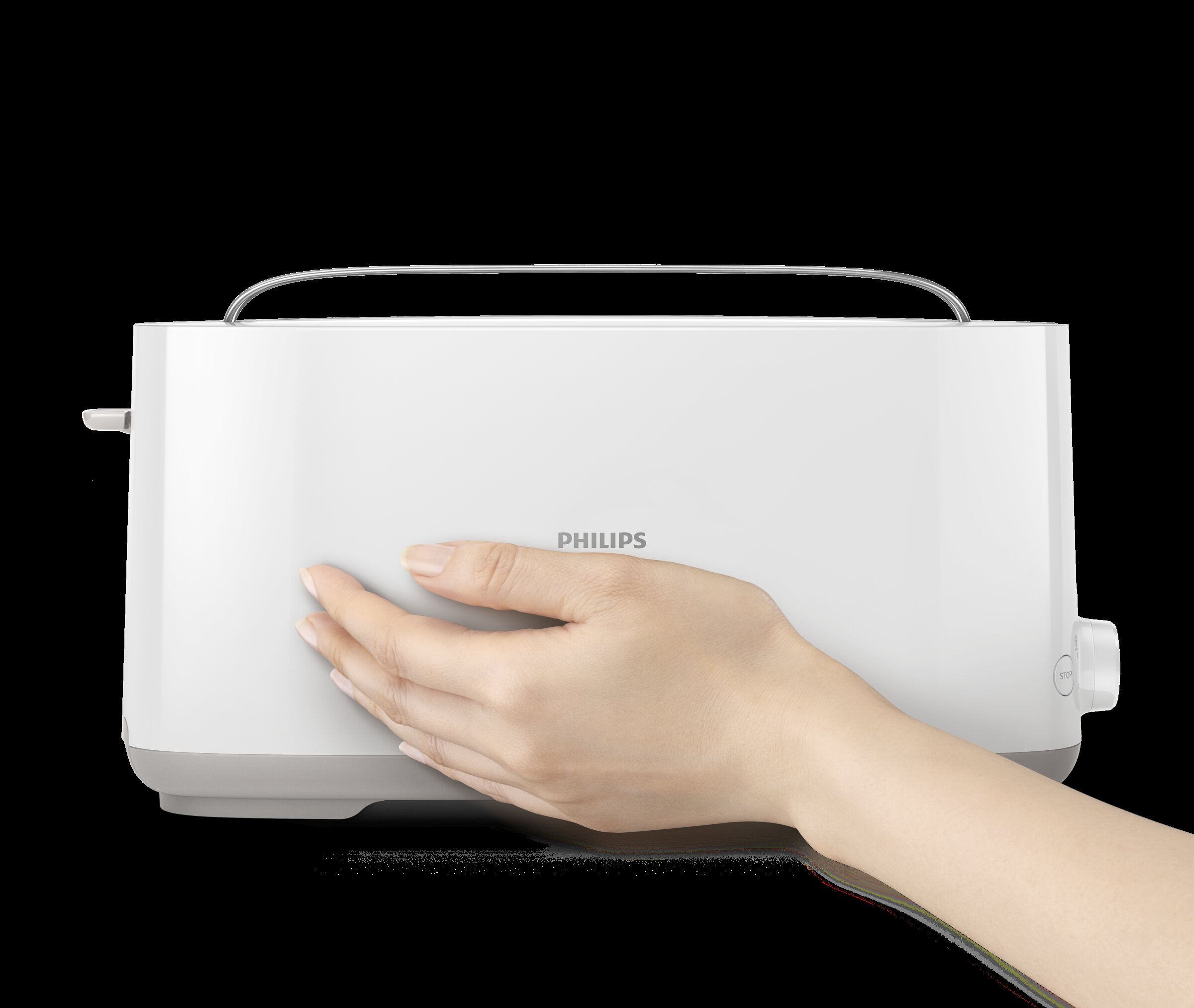 Tostador Philips HD2590/00 con ranura larga Blanco-4
